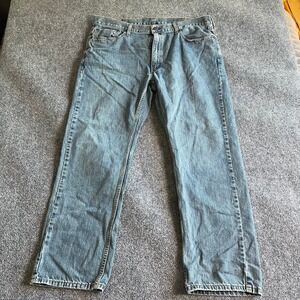 Levi's 559 Relaxed Straight Jeans Mens 40x32 Blue Medium Wash Denim 00559-0733